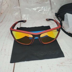 Booroots HD Polarized Orange Tinted UV400 Glasses